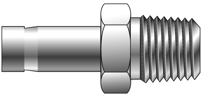 Male Adapter BSPT (For Fractional Tube)